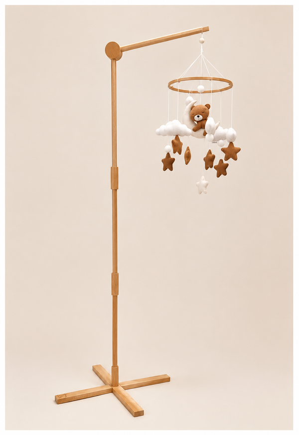 Handmade Flowers baby mobile